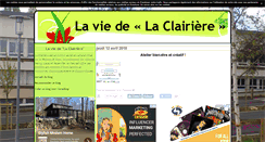 Desktop Screenshot of centresociallaclairiere.org